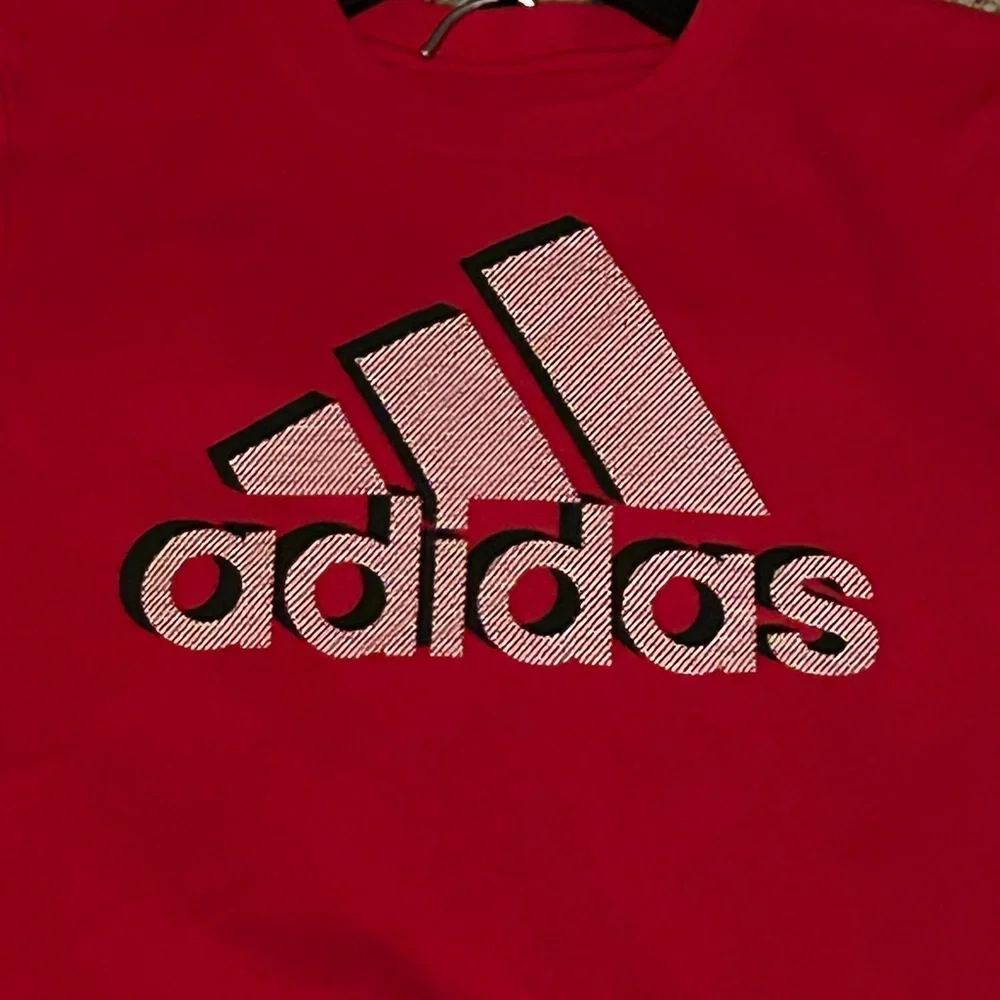 Adidas Kids Red T-Shirt/Short Set